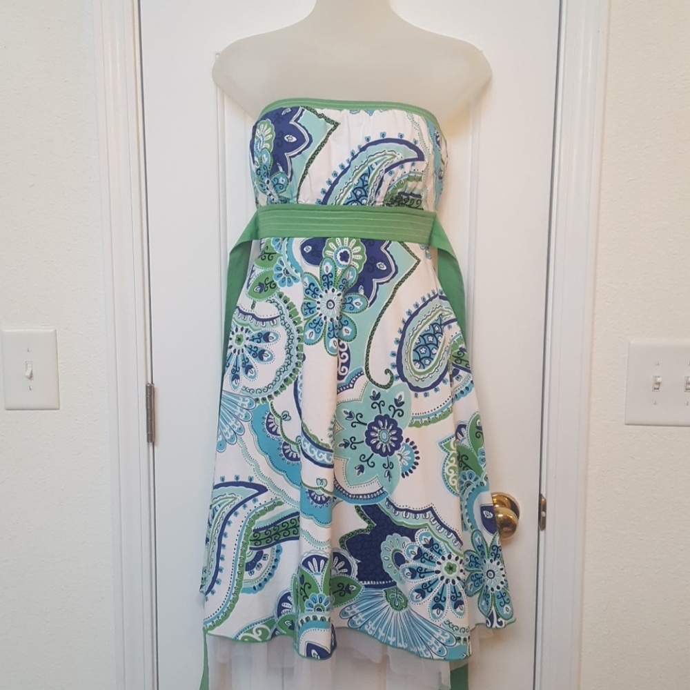 Strapless Summer Dress - Picture 1 of 3